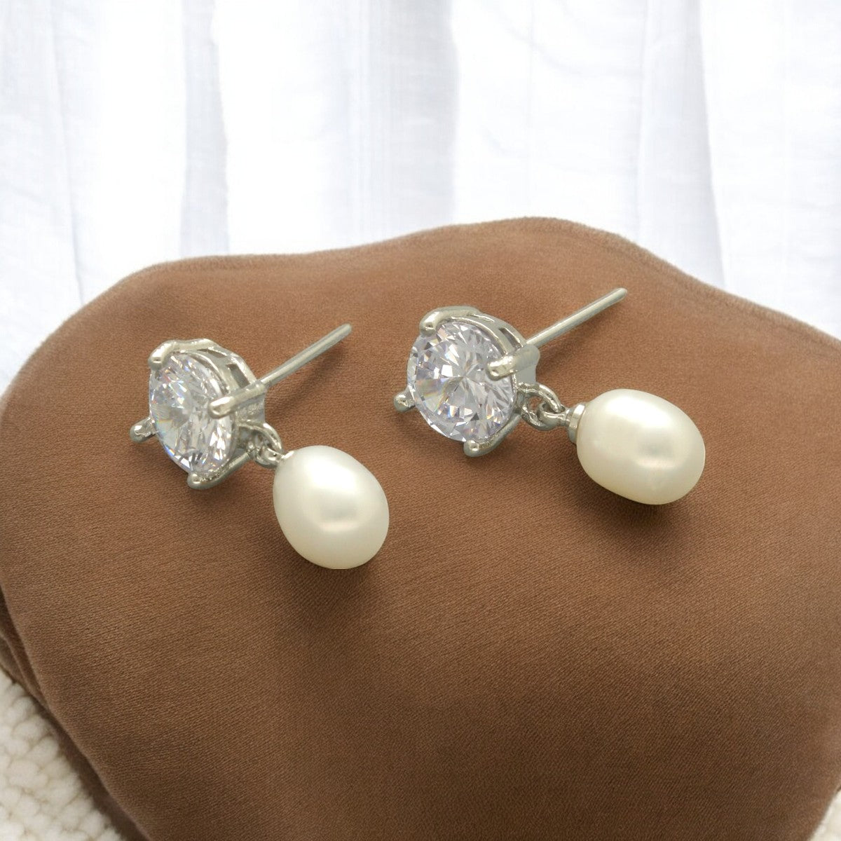 J Pearls Ikshu Pearl Earrings | Grab2Buy