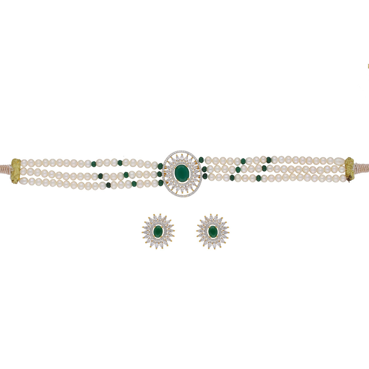 J Pearls Lipika Pearl Choker - Real Pearl Jewelry | Grab2Buy