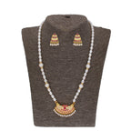 J Pearls Heena 1 Line Round Pearl Necklaces - Real Pearl Jewelry | Grab2Buy