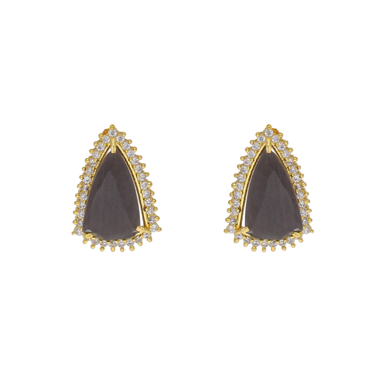 J Pearls Riya 1 Line Oval Pearl Set - Real Pearl Jewelry | Grab2Buy