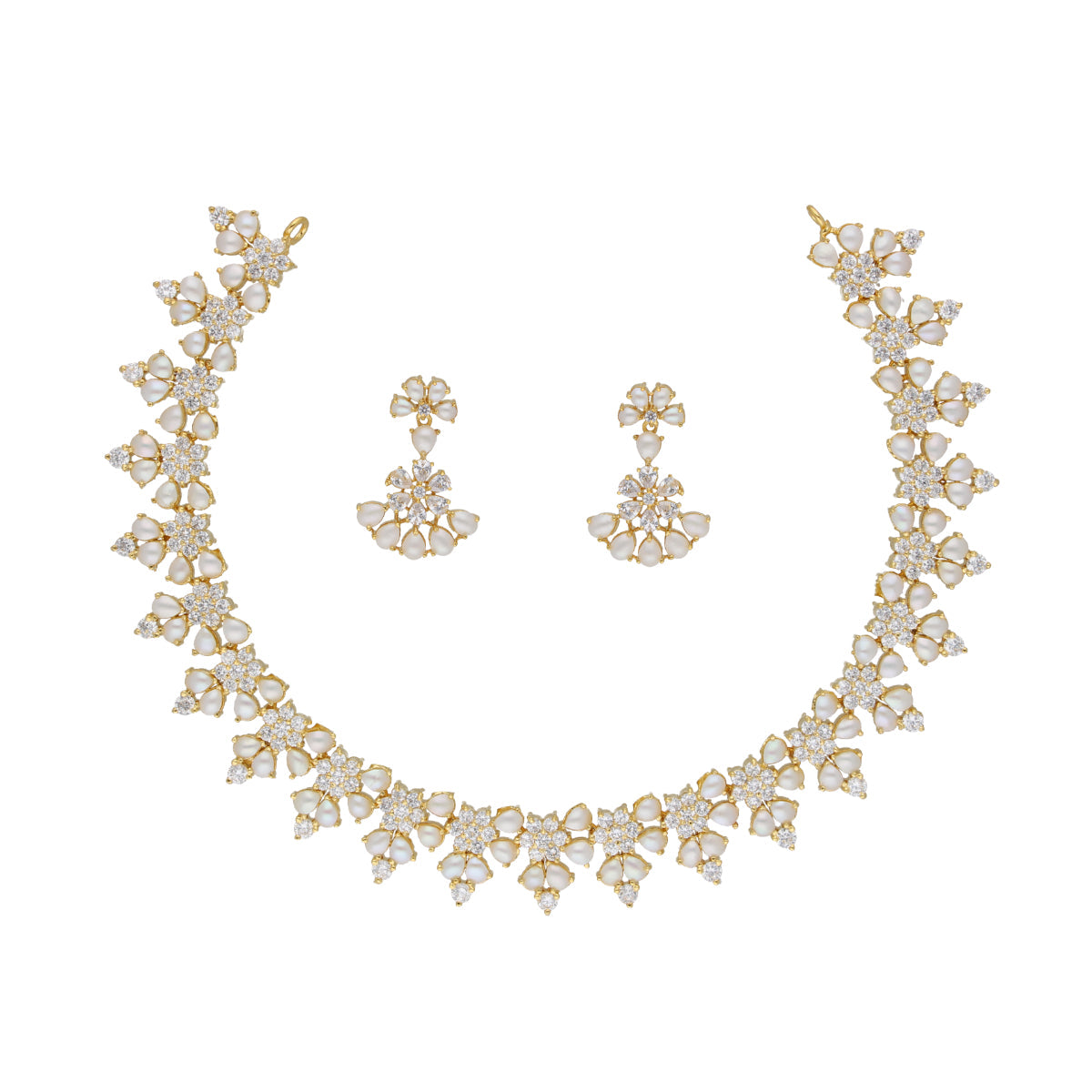 J Pearls Sarah Necklace Set - Real Pearl Jewelry | Grab2Buy
