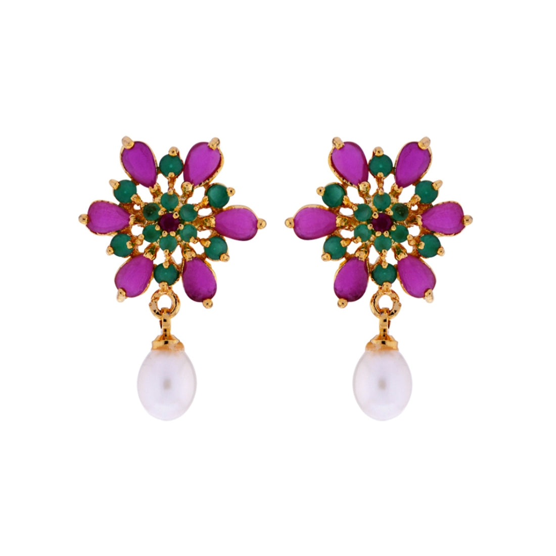 J Pearls Color Drop Earrings - Real Pearl Jewelry | Grab2Buy