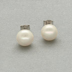 J Pearls Lavish 925 Sterling Silver Stud Earrings | Grab2Buy