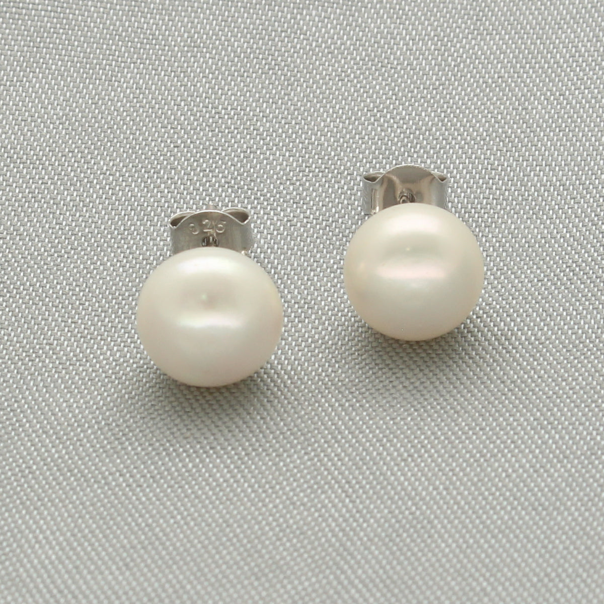 J Pearls Lavish 925 Sterling Silver Stud Earrings | Grab2Buy