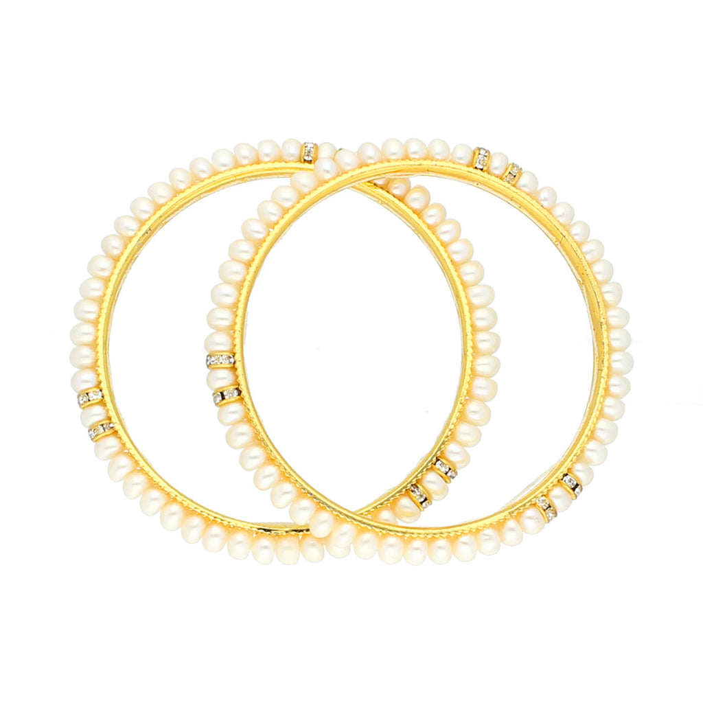 J Pearls Pearls Kangan - Real Pearl Jewelry | Grab2Buy