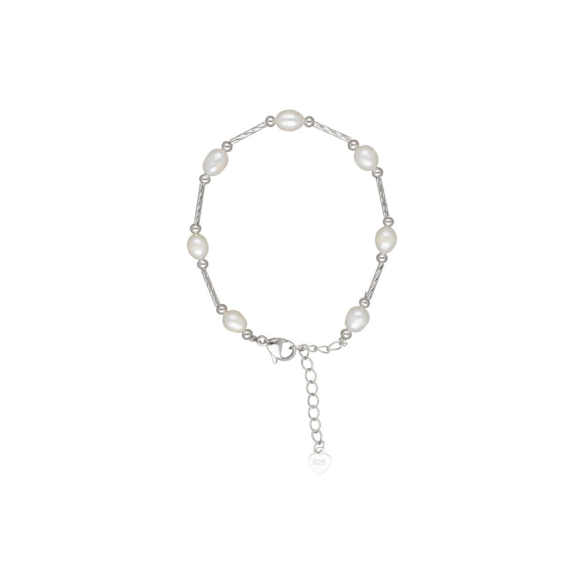 J Pearls Classic White Pearl Bracelet | Grab2Buy