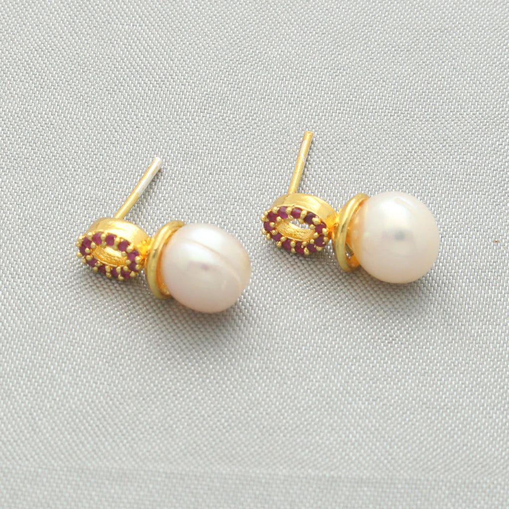 J Pearls Siddhi Pearl Earrings | Grab2Buy