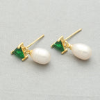 J Pearls Akshara Pearl Earrings | Grab2Buy