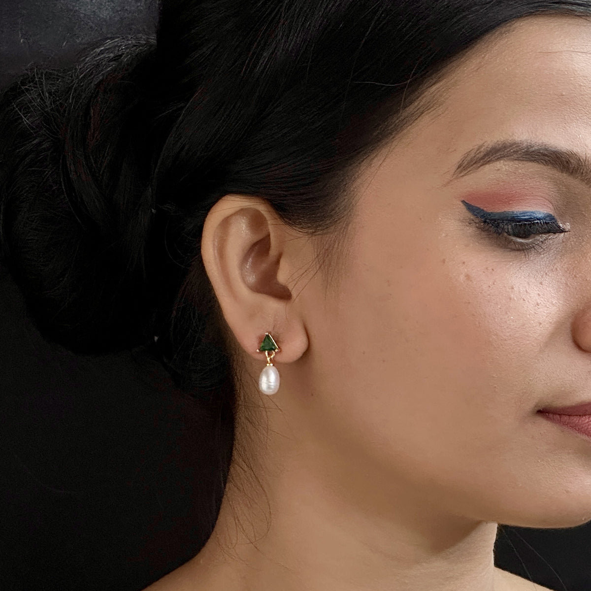 J Pearls Akshara Pearl Earrings | Grab2Buy
