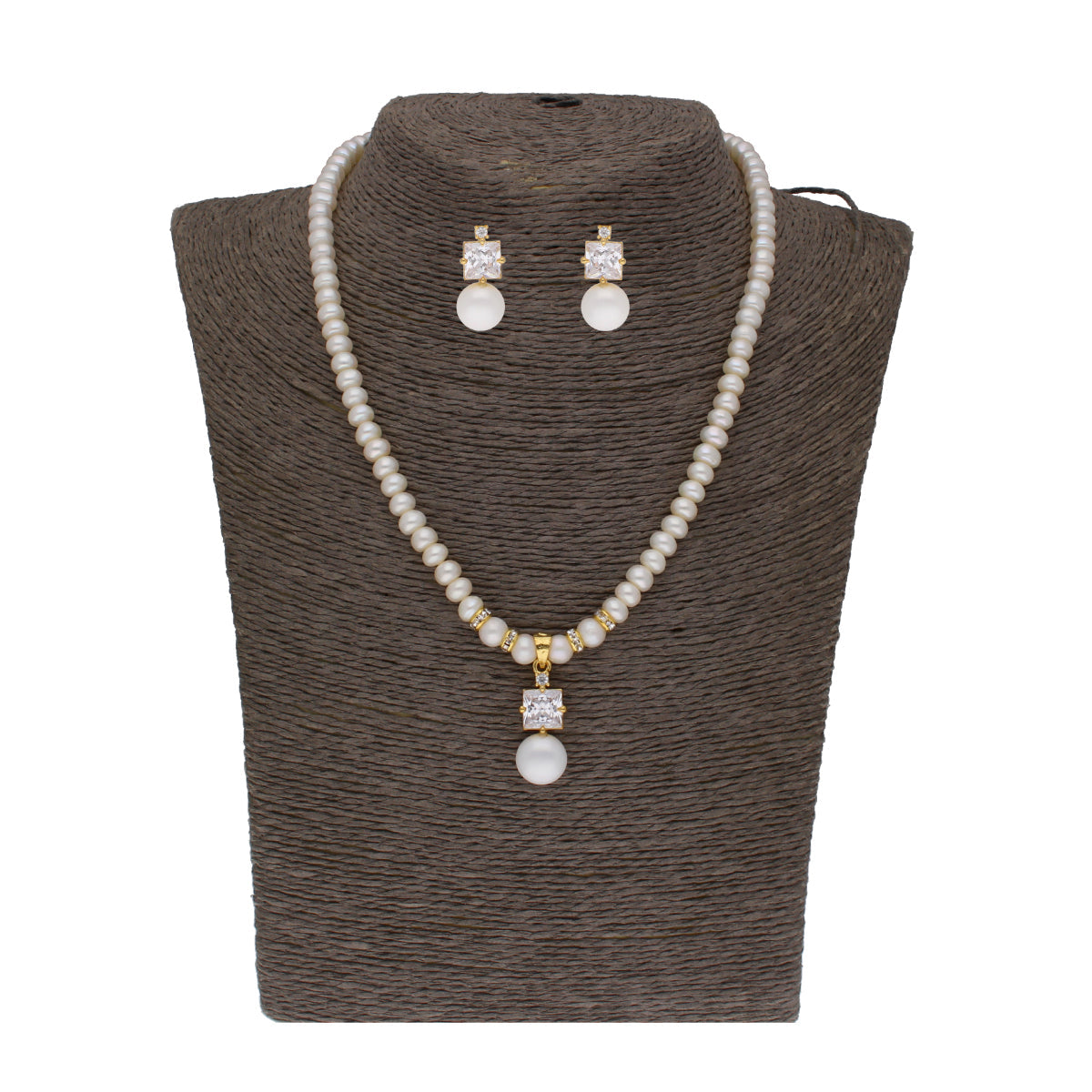 J Pearls Amazing Drop Pearl Set - Real Pearl Jewelry | Grab2Buy