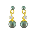 J Pearls Grey Pearl Earrings - Real Pearl Jewelry | Grab2Buy