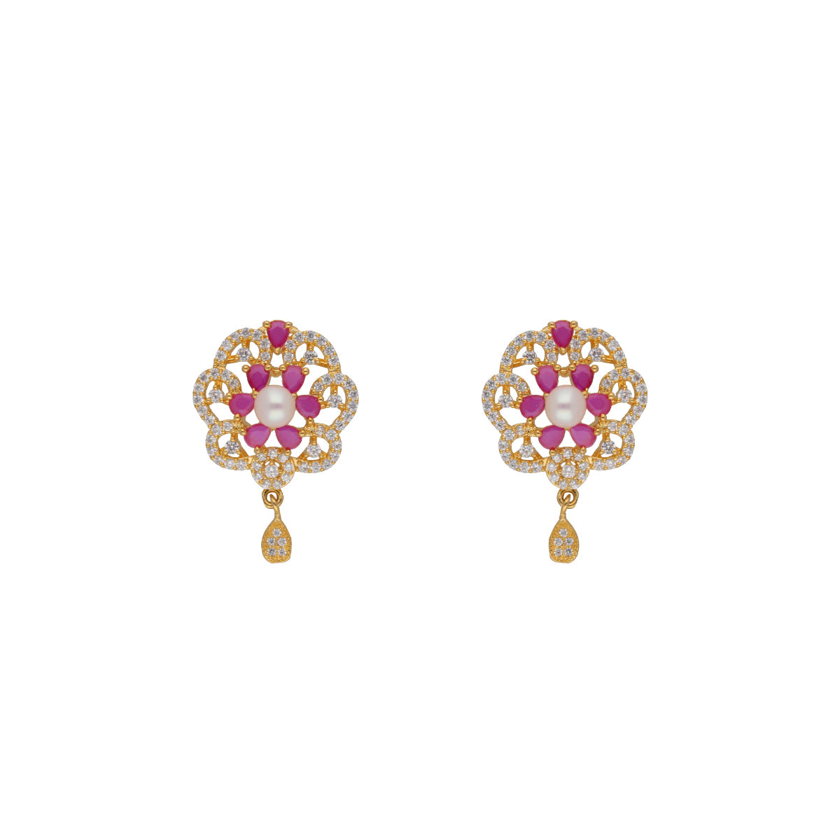 J Pearls Krishna 1 Line Pearl Sets - Real Pearl Jewelry | Grab2Buy