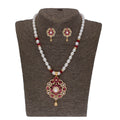 J Pearls Krishna 1 Line Pearl Sets - Real Pearl Jewelry | Grab2Buy