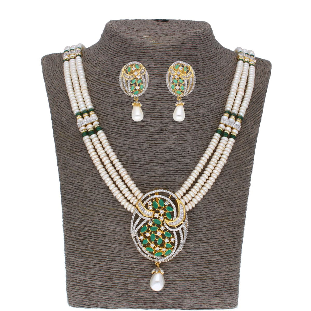 J Pearls Chantrea Pearl Set - Real Pearl Jewelry | Grab2Buy