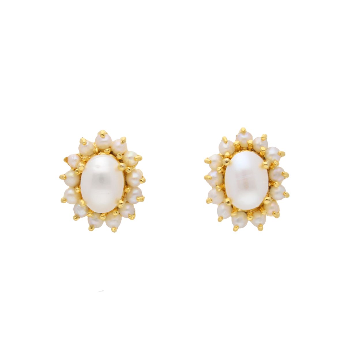 J Pearls Shine Pearl Earrings - Real Pearl Jewelry | Grab2Buy