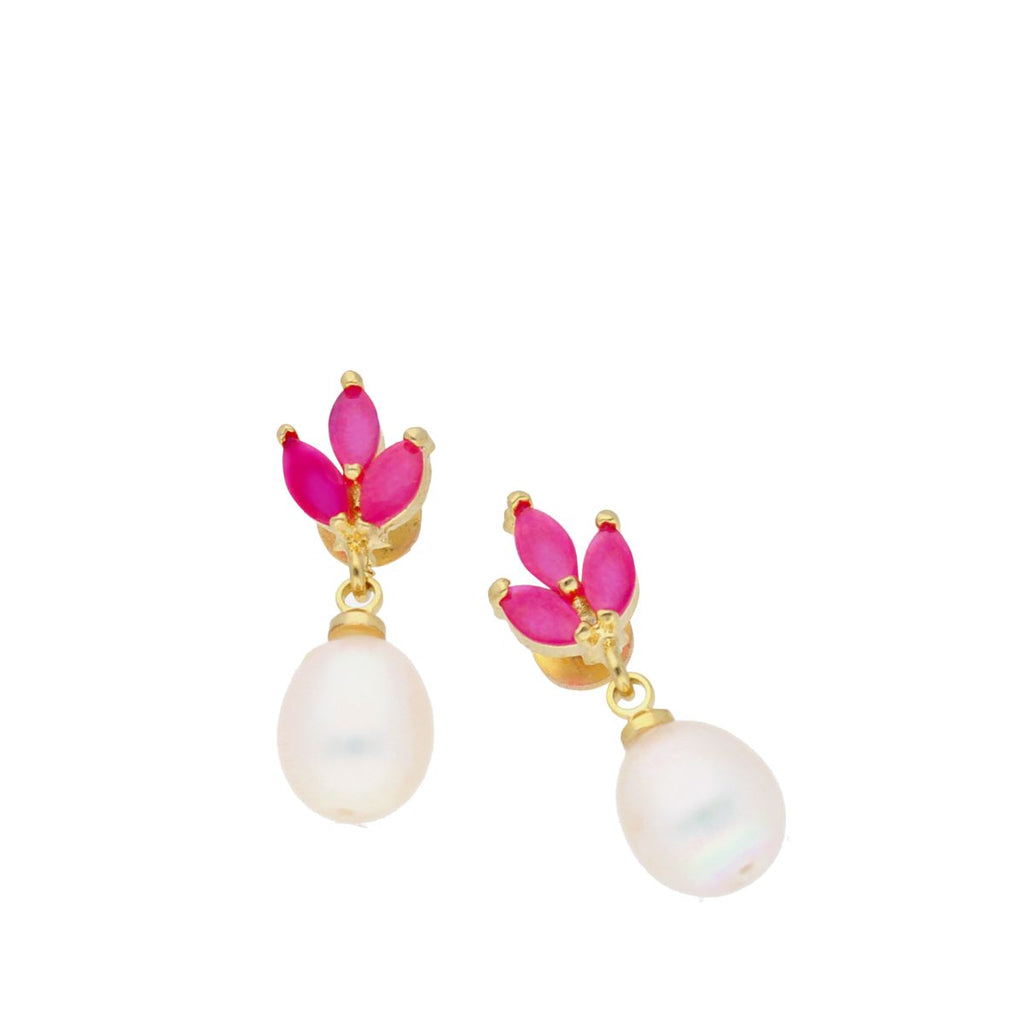 J Pearls Noha Pearl Earrings - Real Pearl Jewelry | Grab2Buy