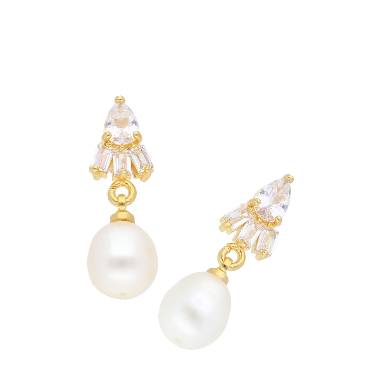 J Pearls Dove Pearl Earrings - Real Pearl Jewelry | Grab2Buy