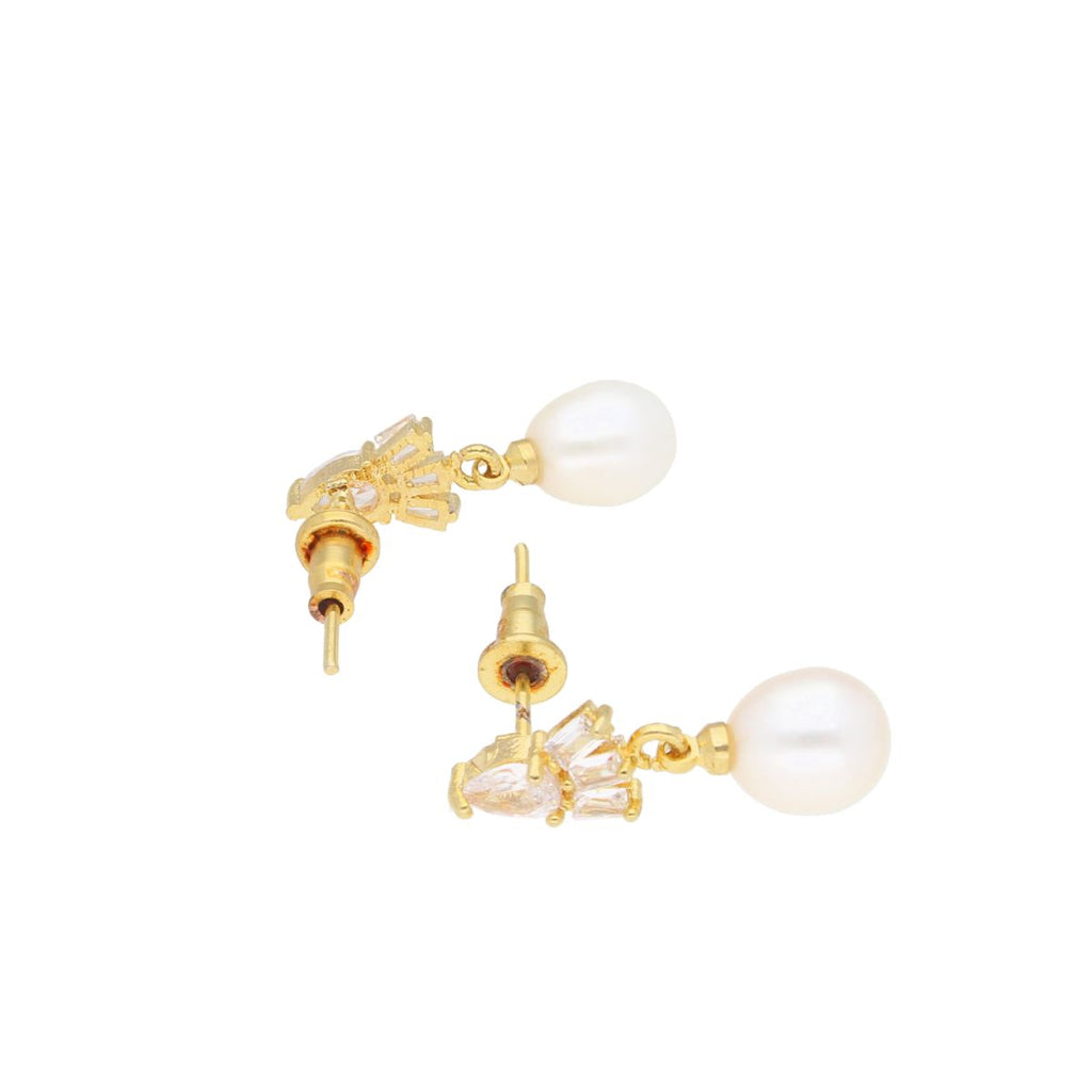 J Pearls Dove Pearl Earrings - Real Pearl Jewelry | Grab2Buy