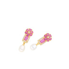 J Pearls Ishika Pearl Earrings - Real Pearl Jewelry | Grab2Buy