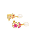 J Pearls Zigzag Pearl Earrings - Real Pearl Jewelry | Grab2Buy