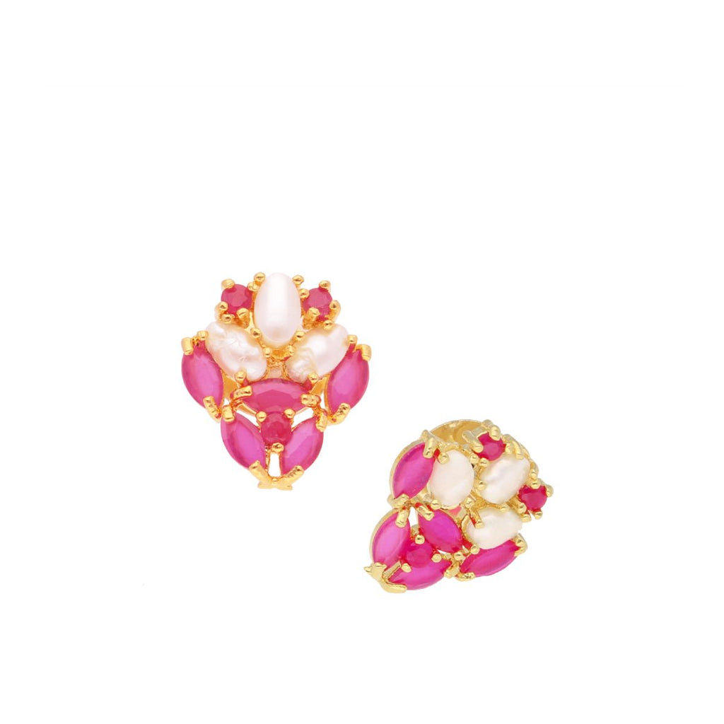 J Pearls Cherry Pearl Earrings - Real Pearl Jewelry | Grab2Buy