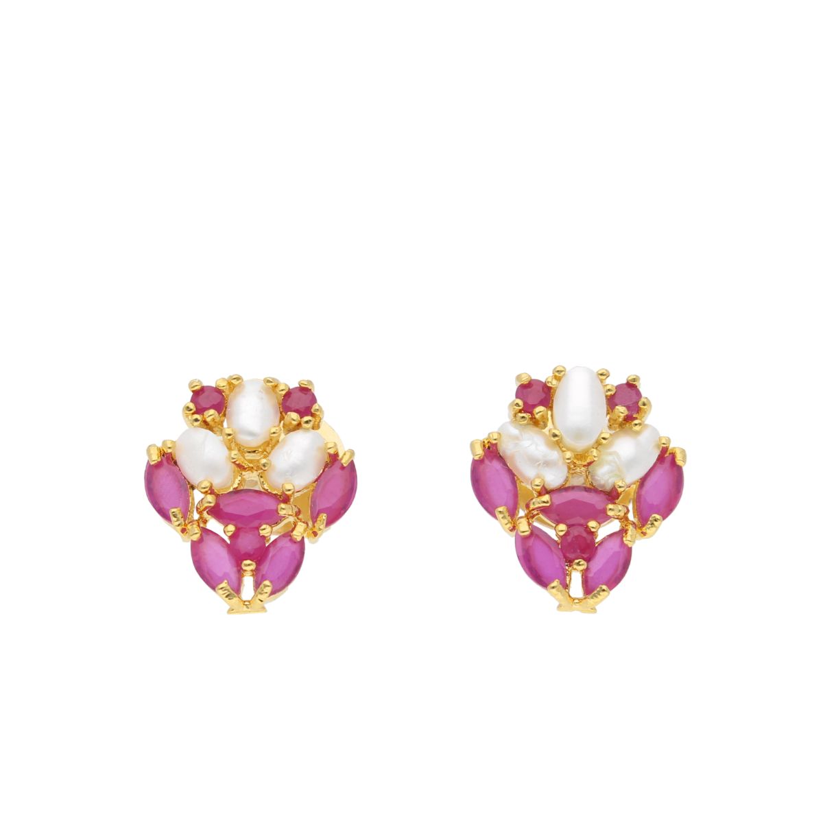 J Pearls Cherry Pearl Earrings - Real Pearl Jewelry | Grab2Buy