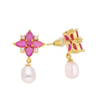 J Pearls Navishka Pearl Earrings - Real Pearl Jewelry | Grab2Buy