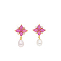 J Pearls Navishka Pearl Earrings - Real Pearl Jewelry | Grab2Buy