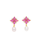 J Pearls Navishka Pearl Earrings - Real Pearl Jewelry | Grab2Buy
