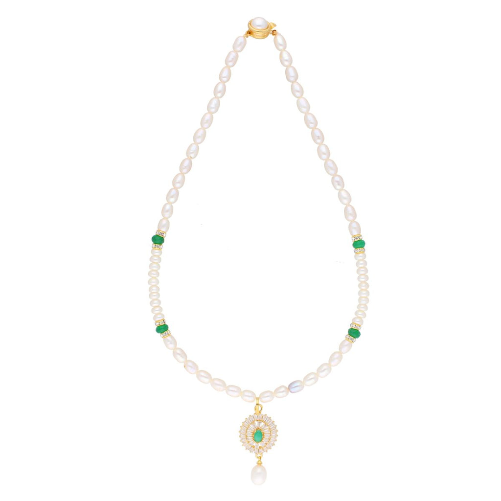 J Pearls Eeshika Pearl Set - Real Pearl Jewelry | Grab2Buy