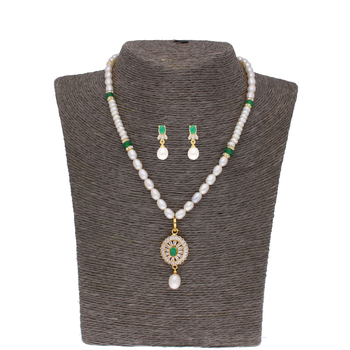 J Pearls Eeshika Pearl Set - Real Pearl Jewelry | Grab2Buy