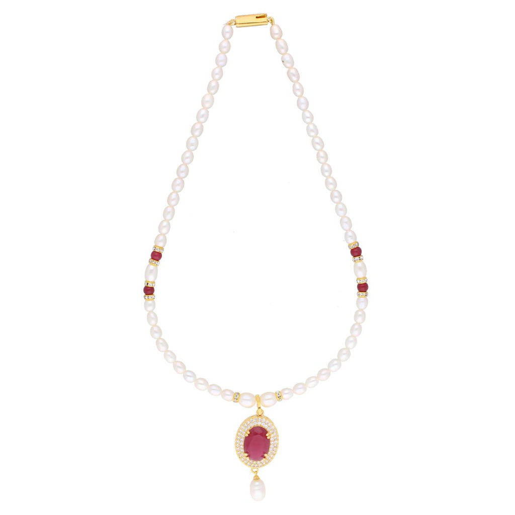 J Pearls Navishka Pearl Set - Real Pearl Jewelry | Grab2Buy