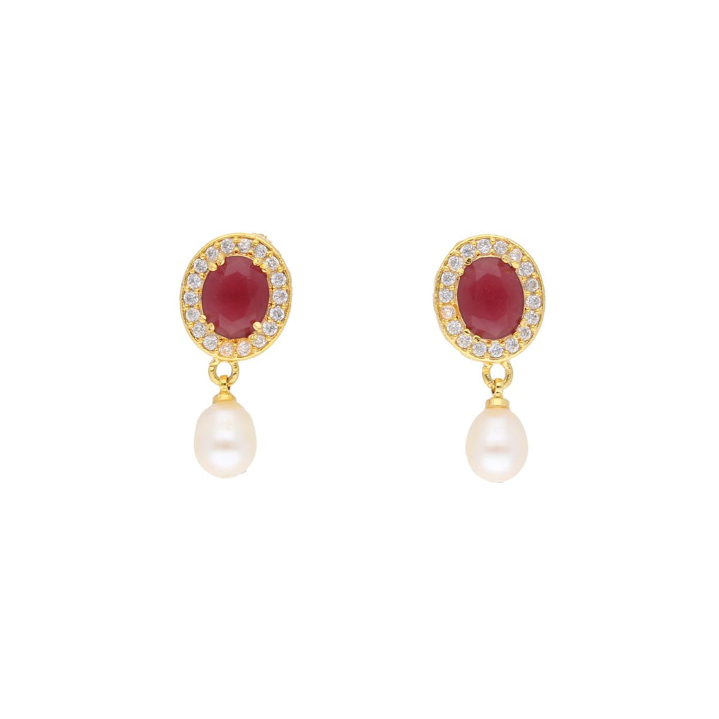 J Pearls Navishka Pearl Set - Real Pearl Jewelry | Grab2Buy
