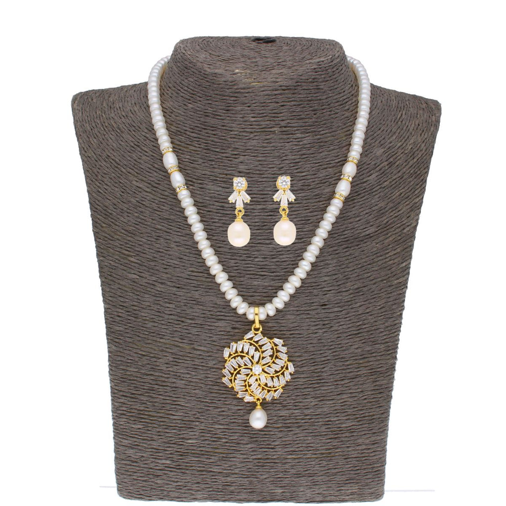 J Pearls Siddhi Pearl Set - Real Pearl Jewelry | Grab2Buy