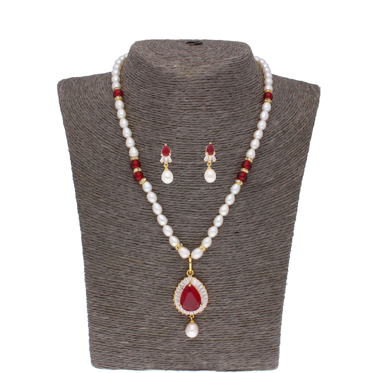 J Pearls Hiya Pearl Set - Real Pearl Jewelry | Grab2Buy