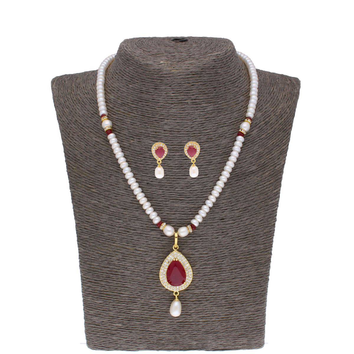 J Pearls Babay Pearl Set - Real Pearl Jewelry | Grab2Buy