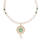 J Pearls Theertha Pearl Set - Real Pearl Jewelry | Grab2Buy
