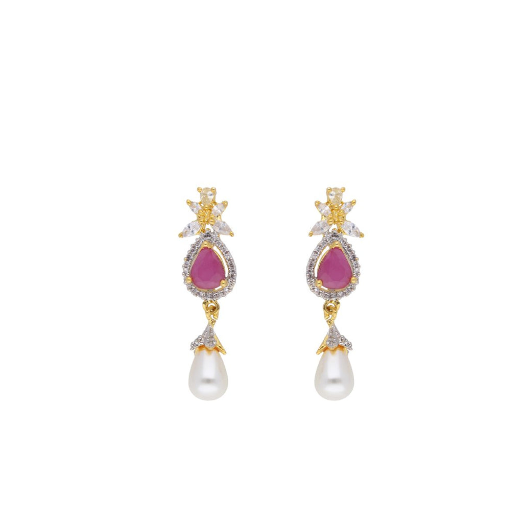 J Pearls Navishka Pearl Set - Real Pearl Jewelry | Grab2Buy