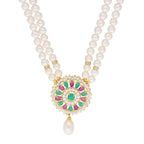 J Pearls Abeedha Pearl Set - Real Pearl Jewelry | Grab2Buy