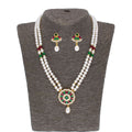 J Pearls Abeedha Pearl Set - Real Pearl Jewelry | Grab2Buy