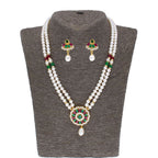J Pearls Abeedha Pearl Set - Real Pearl Jewelry | Grab2Buy