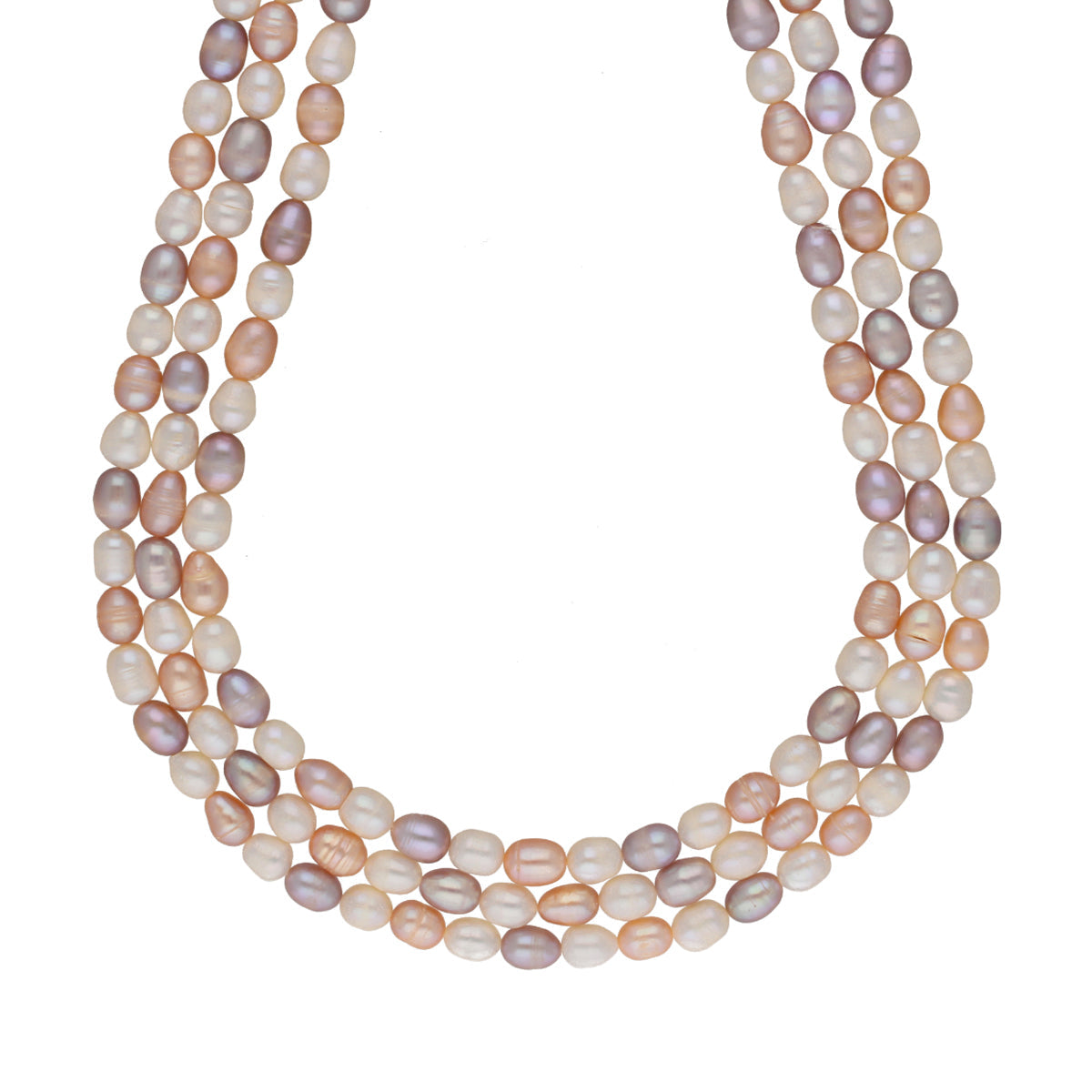 J Pearls Candanayika 3 Lines Pearl Sets - Real Pearl Jewelry | Grab2Buy