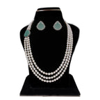 J Pearls Jabala 3 Lines Pearl Set - Real Pearl Jewelry | Grab2Buy