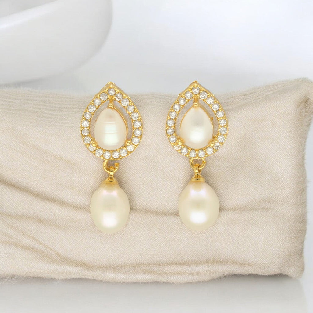 J Pearls Tirna Pearl Earrings | Grab2Buy