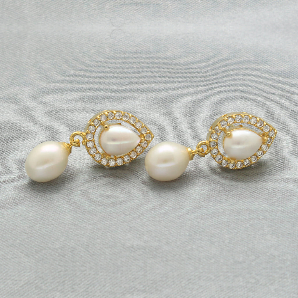 J Pearls Tirna Pearl Earrings | Grab2Buy