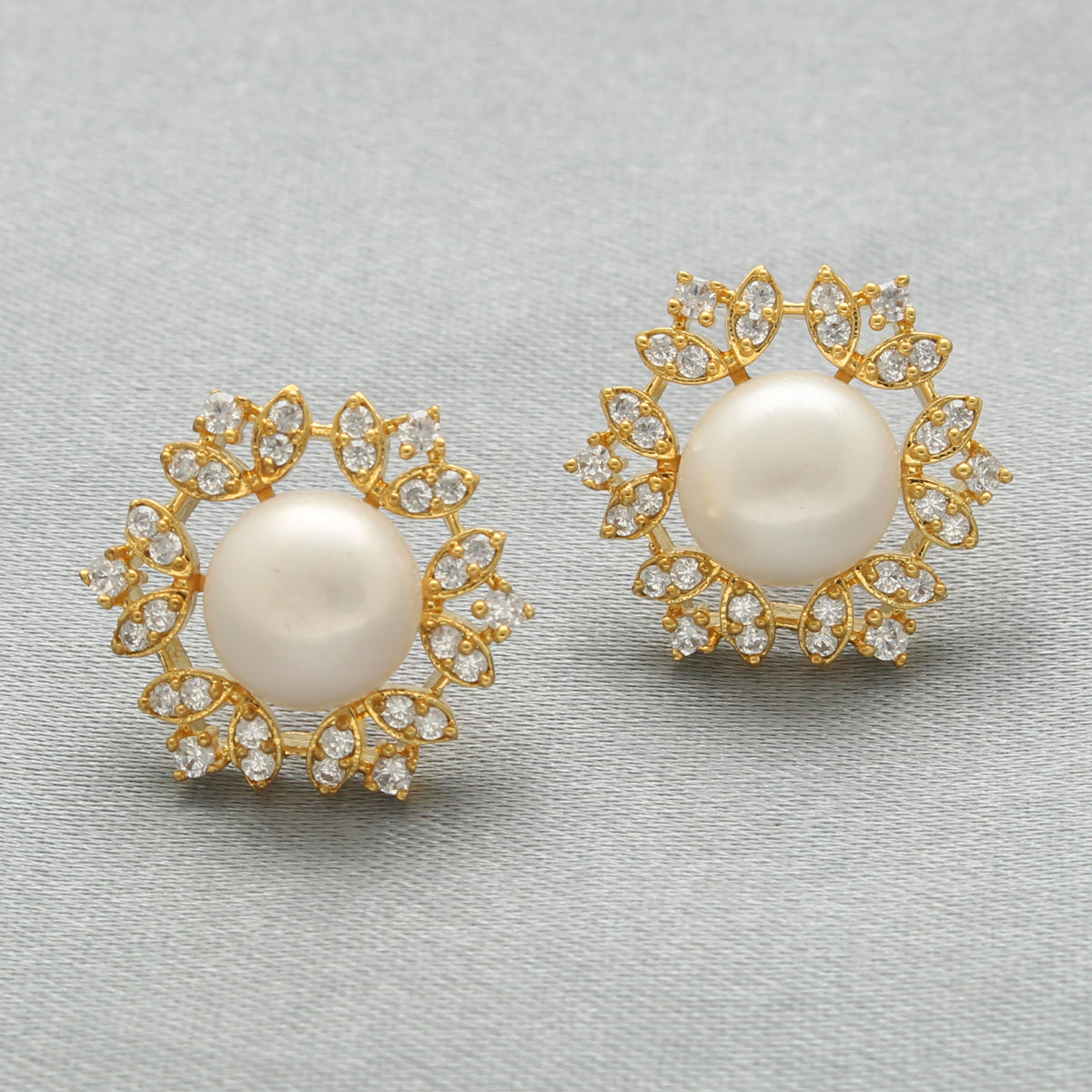 J Pearls Jyvai Pearl Earrings | Grab2Buy