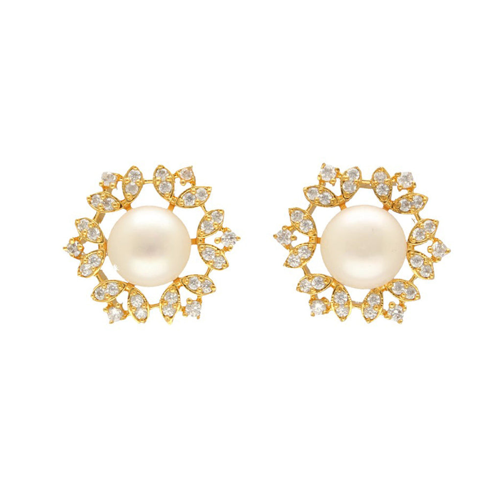 J Pearls Jyvai Pearl Earrings | Grab2Buy