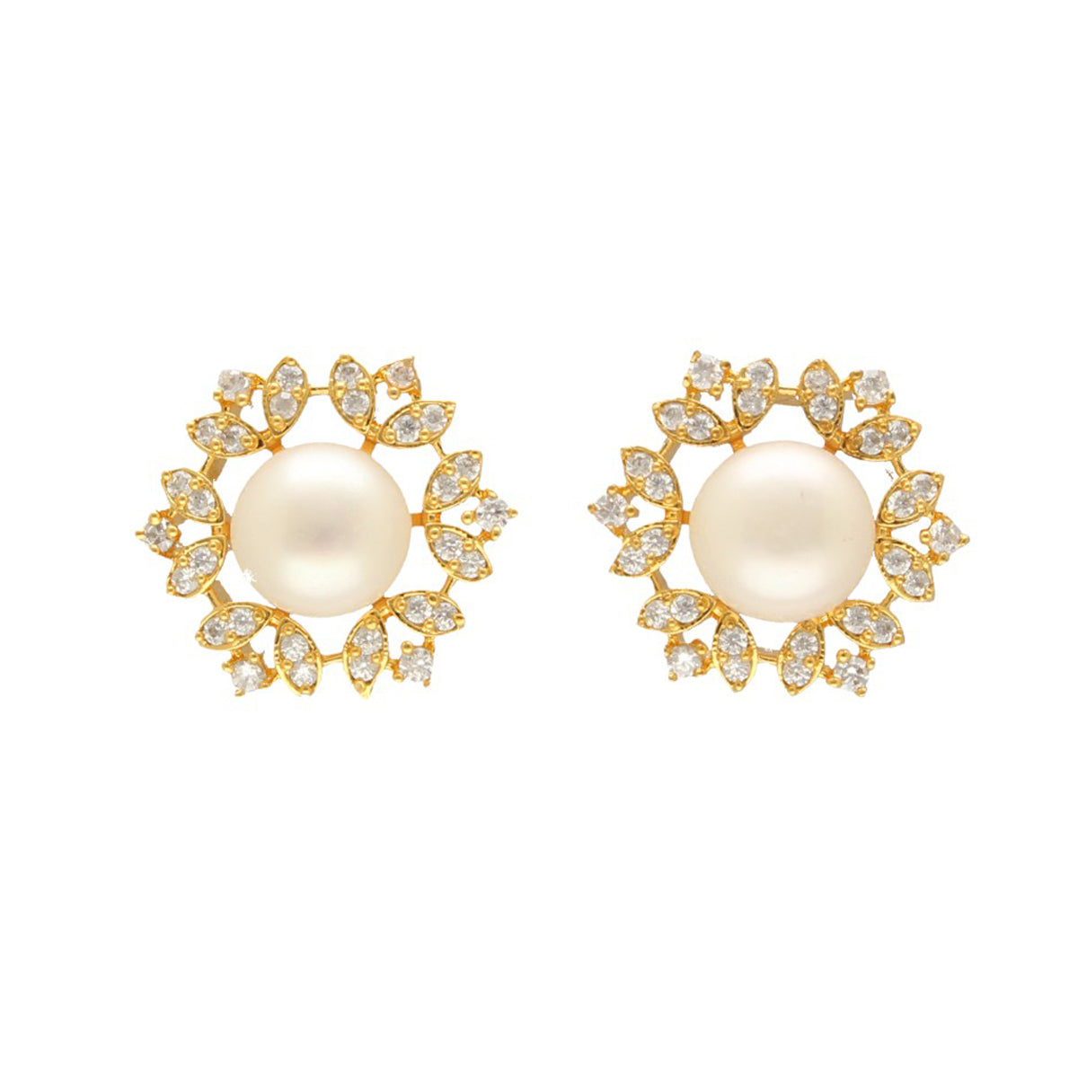 J Pearls Jyvai Pearl Earrings | Grab2Buy