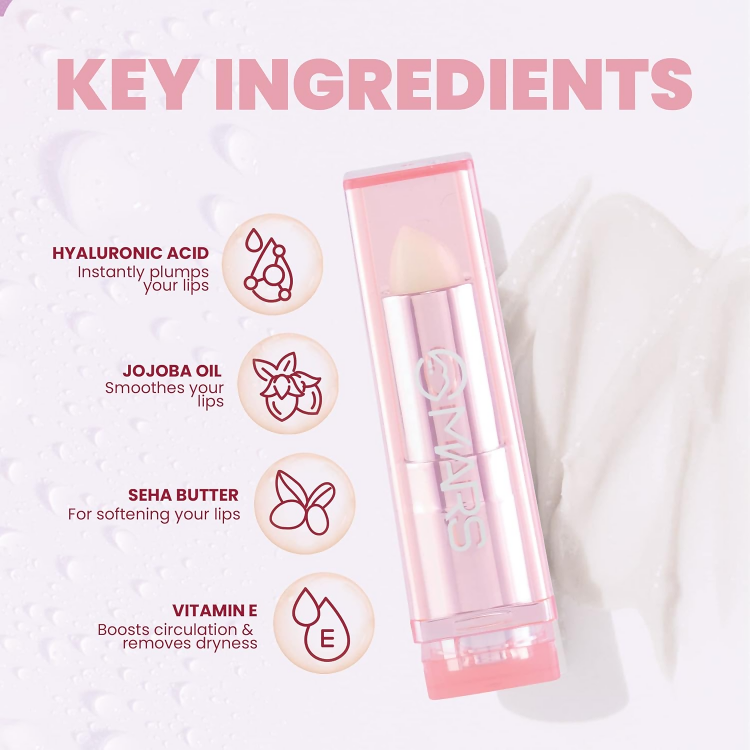 MARS Cosmetics Lip Lollies Lip Balm - Cherry | Grab2Buy