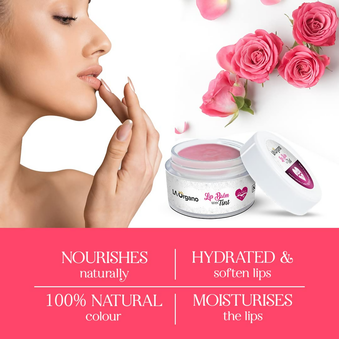 LA Organo Tint Lip Balm For Dry Chapped Lips | Grab2Buy
